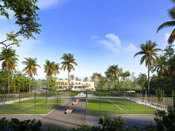 Departamento en Venta en Playa del Carmen con Mini Golf y Lagos Artificiales!