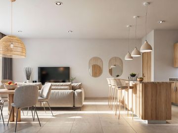 Departamento en Venta en Playa del Carmen con Mini Golf y Lagos Artificiales!