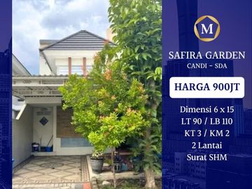 Dijual Rumah Safira Garden Candi Sidoarjo Murah Dekat Tol Tengah Kota Kuliner Sekolah Kampus RS