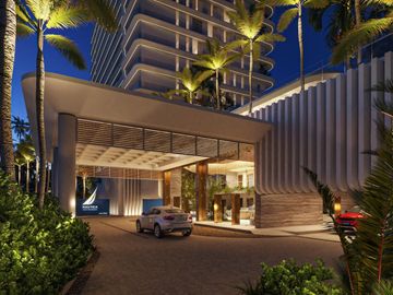 Departamento en Venta en Cancún con Estilo Resort y Club de Playa Privado