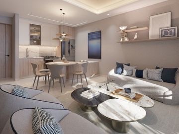 Departamento en Venta en Cancún con Estilo Resort y Club de Playa Privado