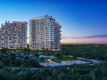 Departamento en Venta en Cancún con mas de 40 Amenidades y Club de Playa