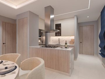 Departamento en Venta en Cancún con mas de 40 Amenidades y Club de Playa