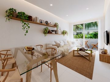 Departamento en Venta en Tulum: 2 Rec Lock Off, cerca del nuevo centro comercial