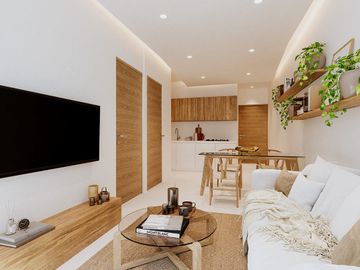 Departamento en Venta en Tulum: 2 Rec Lock Off, cerca del nuevo centro comercial