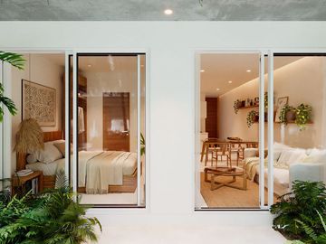Departamento en Venta en Tulum: 2 Rec Lock Off, cerca del nuevo centro comercial