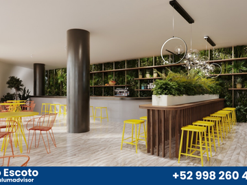Hermoso departamento de 1rec en venta con excelente ubicación en Merida
