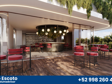Hermoso departamento de 1rec en venta con excelente ubicación en Merida