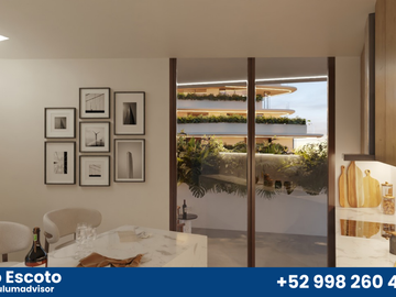 Hermoso departamento de 1rec en venta con excelente ubicación en Merida