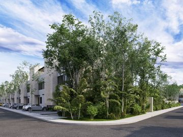 CASA EN VENTA EN PLAYA DEL CARMEN 3 HABITACIONES, ALBERCA, GIMNASIO, ÁREA DE YOGA Y LUDOTECA        PPE