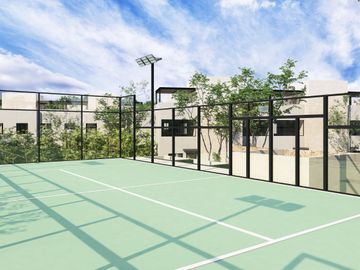 CASA EN VENTA EN PLAYA DEL CARMEN 3 HABITACIONES, ALBERCA, GIMNASIO, ÁREA DE YOGA Y LUDOTECA        PPE