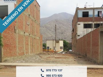 TERRENO EN VENTA 160 M2 URB. HUAMPANI I – LURIGANCHO