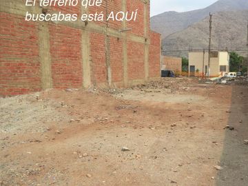 TERRENO EN VENTA 160 M2 URB. HUAMPANI I – LURIGANCHO