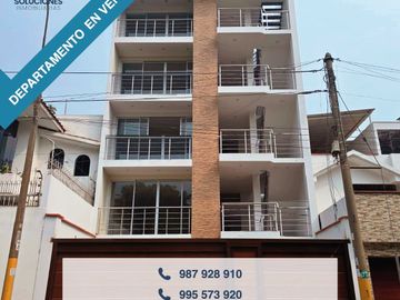 DEPARTAMENTO 4TO PISO EN VENTA 105 M2 URB. MAYORAZGO – ATE