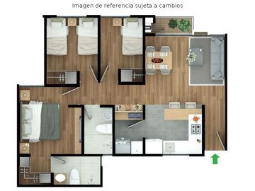 APARTAMENTO A ESTRENAR EN MADRID CUNDINAMARCA