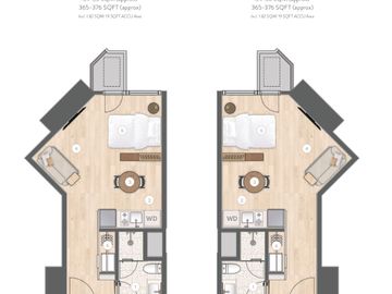 Laya by Shangrila Properties Studio Unit