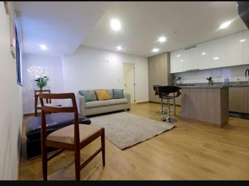 VENDO DEPARTAMENTO FLAT. TOTALMENTE AMOBLADO, MIRAFLORES.