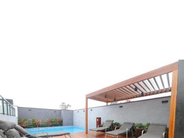 VENDO DEPARTAMENTO FLAT. TOTALMENTE AMOBLADO, MIRAFLORES.