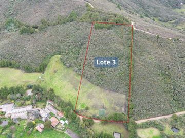 VENTA DE LOTE CAMPESTRE, VIA CUENCA - LOJA