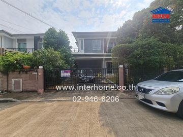 2-storey detached house, 55.9 sq.w., The Plant Light Village, Tiwanon-Rangsit, near Tesco Lotus Bangkadi, Tiwanon-Rangsit Road, Si Saman Road, Mueang