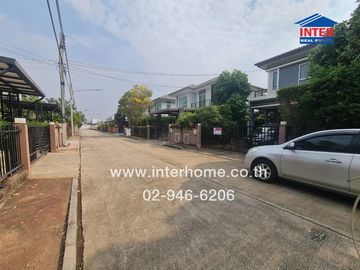 2-storey detached house, 55.9 sq.w., The Plant Light Village, Tiwanon-Rangsit, near Tesco Lotus Bangkadi, Tiwanon-Rangsit Road, Si Saman Road, Mueang