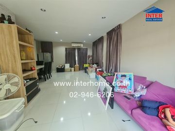 2-storey detached house, 55.9 sq.w., The Plant Light Village, Tiwanon-Rangsit, near Tesco Lotus Bangkadi, Tiwanon-Rangsit Road, Si Saman Road, Mueang