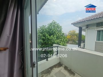 2-storey detached house, 55.9 sq.w., The Plant Light Village, Tiwanon-Rangsit, near Tesco Lotus Bangkadi, Tiwanon-Rangsit Road, Si Saman Road, Mueang