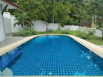 Luxurious Detached Residence with Private Pool for Sale in Serene Hillside Community Near Bang Saray Junction – 3 Bedrooms, Stunning Mountain Views,
