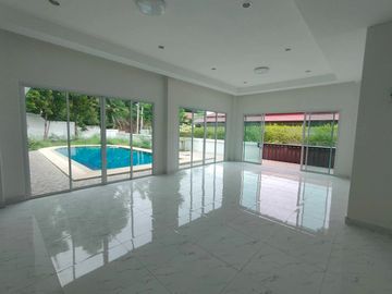 Luxurious Detached Residence with Private Pool for Sale in Serene Hillside Community Near Bang Saray Junction – 3 Bedrooms, Stunning Mountain Views,