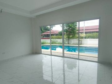 Luxurious Detached Residence with Private Pool for Sale in Serene Hillside Community Near Bang Saray Junction – 3 Bedrooms, Stunning Mountain Views,