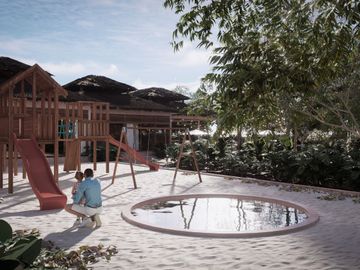 Departamento con Jardín Privado en Venta en Cozumel a Pasos de la Playa!