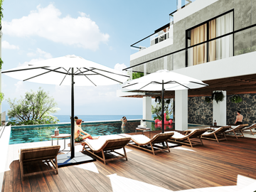 Departamento en Venta en Cancún – Vista Al Mar y a La Reserva de Costa Mujeres