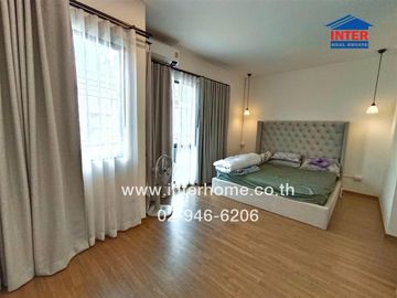 2-storey townhouse, 17.5 sq m., Grand Pleno Village, Ratchaphruek Soi 11, Ratchaphruek Road, Rattanathibet Road, Pak Kret, Nonthaburi