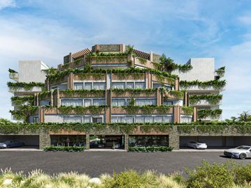 Departamento en Venta en Tulum Amueblado | Región 8, con Alberca y Rooftop