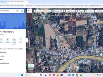 Land for sale near Sap Praiwan Market, size 1 ngan 96 sq.w., Phitsanulok