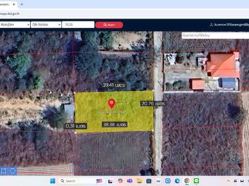 Land for sale near Sap Praiwan Market, size 1 ngan 98 sq.w. Phitsanulok