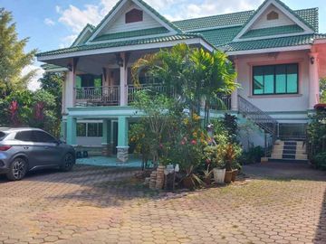 House for sale with 2 rai of land, 2 ngan 86 sq.w., San Sai District, Chiang Mai Province