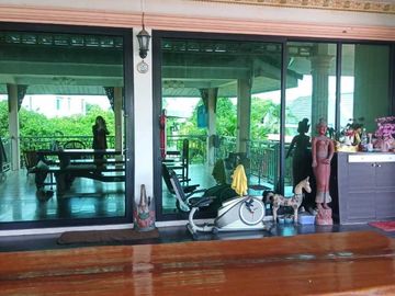 House for sale with 2 rai of land, 2 ngan 86 sq.w., San Sai District, Chiang Mai Province