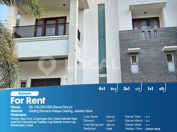 Rumah Gading Nirwana Kelapa Gading, Jakarta Utara