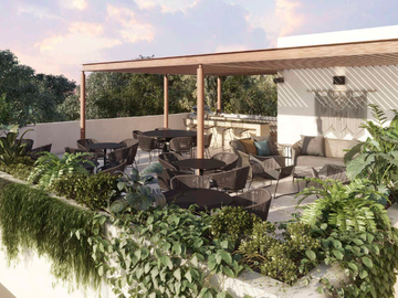 Departamento en VENTA en TEMOZÓN Norte con balcón.