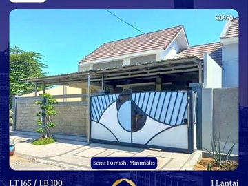 Dijual Rumah Jaya Harmoni Buduran Sidoarjo Murah Strategis Dekat Tol Jati Tengah Kota Semi Furnish Minimalis