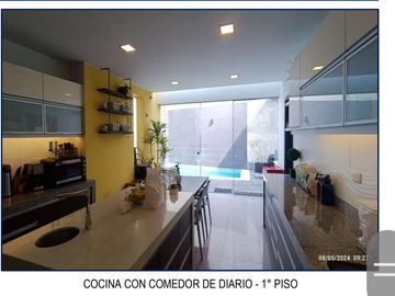 Moderna casa en condominio en La Molina Vieja dentro de zona privada y vigilada muy cerca a Molina Plaza