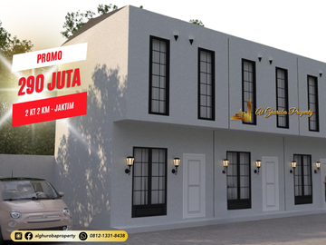 RUMAH 2 LANTAI 2KT 2KM 290 JUTA MURAH CONDET JAKARTA TIMUR AKSES MOBIL
