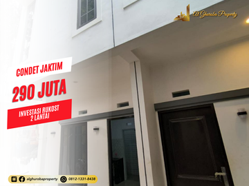 RUMAH 2 LANTAI 2KT 2KM 290 JUTA MURAH CONDET JAKARTA TIMUR AKSES MOBIL