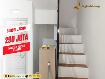 RUMAH 2 LANTAI 2KT 2KM 290 JUTA MURAH CONDET JAKARTA TIMUR AKSES MOBIL
