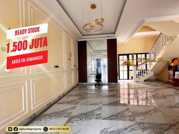 RUMAH MEWAH MURAH AKSES TOL CIMANGGIS DEPOK 1 MILYAR-AN
