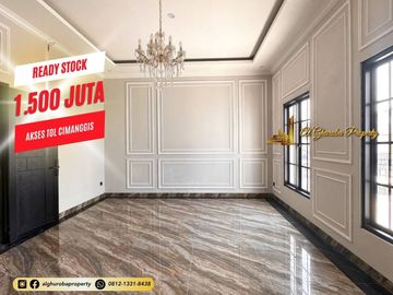 RUMAH MEWAH MURAH AKSES TOL CIMANGGIS DEPOK 1 MILYAR-AN