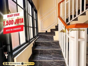 RUMAH MEWAH MURAH AKSES TOL CIMANGGIS DEPOK 1 MILYAR-AN