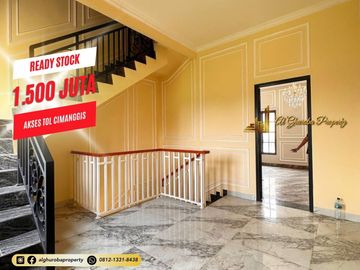 RUMAH MEWAH MURAH AKSES TOL CIMANGGIS DEPOK 1 MILYAR-AN