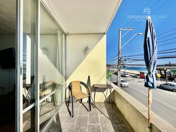 REÑACA - VENDE DEPTO 3D 2B 1E BODEGA - FRENTE A LA PLAYA